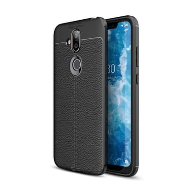 Nokia 8.1 TPU Deksel Litchi Grain