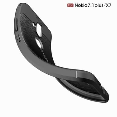 Nokia 8.1 TPU Deksel Litchi Grain