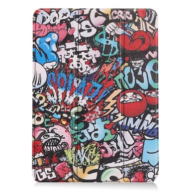 Til iPad Air 11 (2024) Trippeldeksel med smal passform - Graffiti