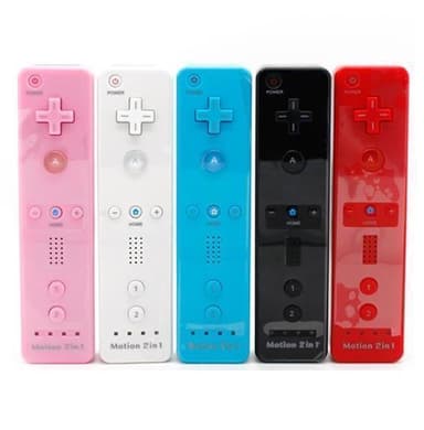 Kompatibel med Wii & Wii U-kontroller Set Motion Plus Bulk Pink