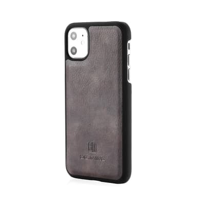 DG.MING iPhone 11 Split Lommebok-deksel i Lær - Kaffe
