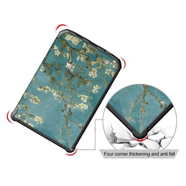 PocketBook nettbrettveske - Mange forskjellige modeller - Blomst