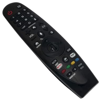 Erstatning av fjernkontroll AN-MR650A for LG TV (uten USB og musfunksjon)