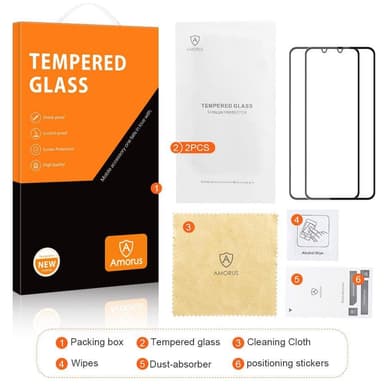 Samsung Galaxy A34 5G Amorus helherdet glass 2-pakke