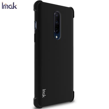 IMAK Soft TPU Deksel+Skjermbeskytter til OnePlus 8 - Svart