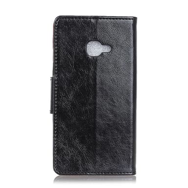 Samsung Galaxy Xcover 4s/4 Lommebok-deksel Teksturert Split - Svart