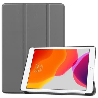 Apple iPad 10.2 2021/2020/2019 Slim Fit Trefoldelig Deksel - Grå
