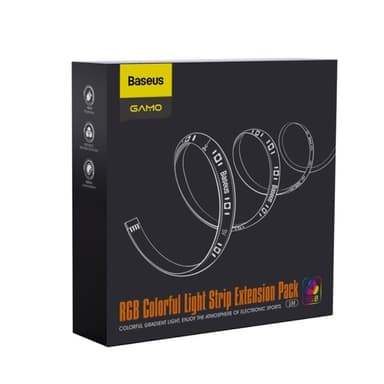 Baseus CW-YMS LED-stripe, RGB-stripeforlengelsespakke