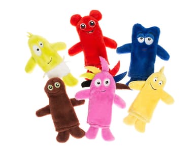 BABBLARNA Fingerdukker 6 stk