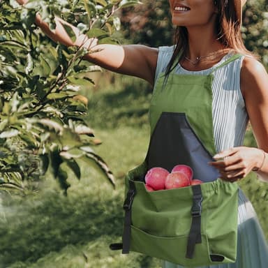 Fruktplukkforkle Fruktplukking Fruktlagringshage