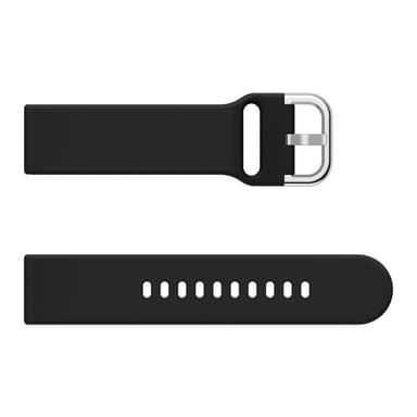 Armbåndstropp til Samsung Galaxy Watch Active Active2 20MM - Svart