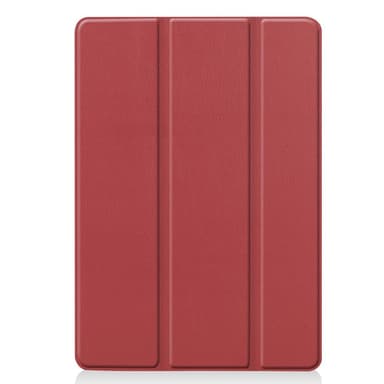 Apple iPad 10.2 2021/2020/2019 Slim Fit Trifoldbart Deksel - Vinrød