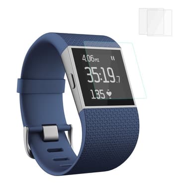 2 stk HAT PRINCE Fitbit Surge Herdet Glass 0.2mm