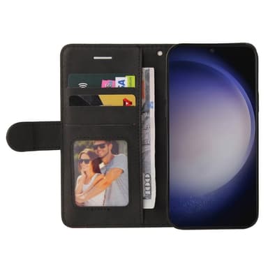 KT Lommebok-deksel til Samsung Galaxy S25/S24 - Svart