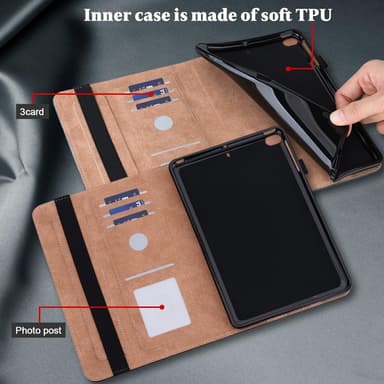 Til iPad 10.2 (2021)/(2020)/(2019) Sammenleggbart deksel - Blå