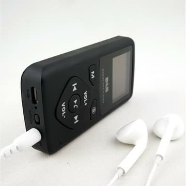 DAB Bluetooth Digital MP3-spiller Støtte FM-radio TF-kort