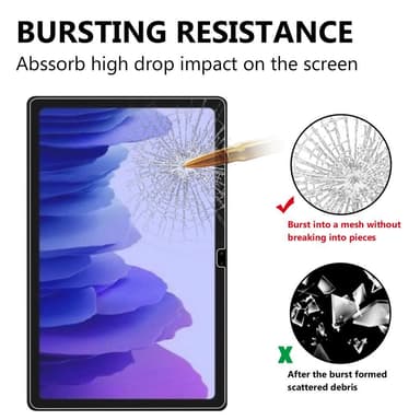Samsung Galaxy Tab A7 10.4"" herdet glass