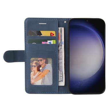 KT Lommebok-deksel til Samsung Galaxy S25/S24 - Blå