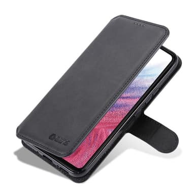 Til Samsung Galaxy A54 5G AZNS Lommebok-deksel - Svart