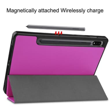 Slim Fit Dekseldeksel til Samsung Galaxy Tab S7/S8 - Lilla