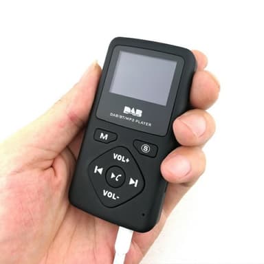 DAB Bluetooth Digital MP3-spiller Støtte FM-radio TF-kort
