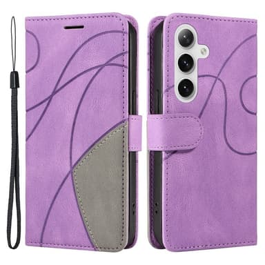 KT Lommebok-deksel til Samsung Galaxy S25/S24 - Lilla