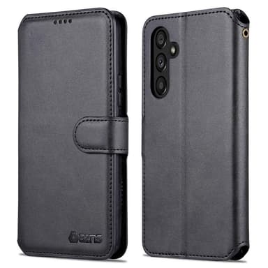 Til Samsung Galaxy A54 5G AZNS Lommebok-deksel - Svart