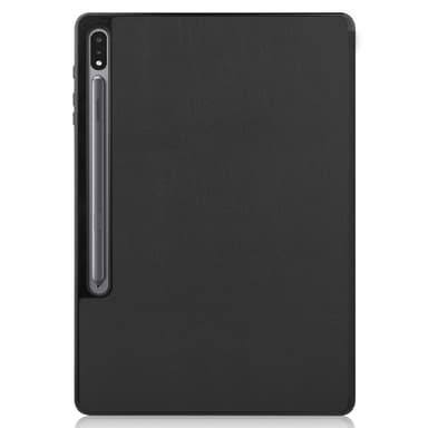 Slim Fit Dekseldeksel til Samsung Galaxy Tab S7 Plus/S8 Plus - Svart
