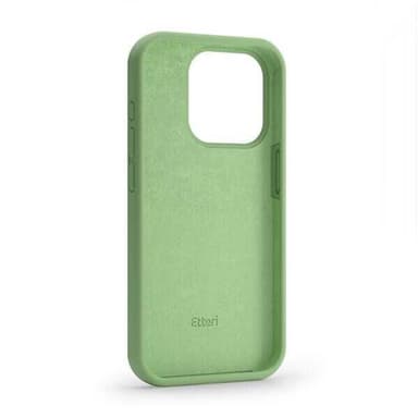 Etteri silikonetui for iPhone 16 Pro Max med hull for håndleddsstropp - lysegrønn