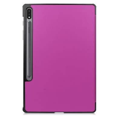 Slim Fit Dekseldeksel til Samsung Galaxy Tab S7 Plus/S8 Plus - Lilla