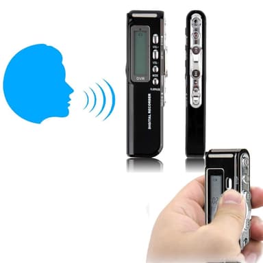 Digital Stemmeopptaker R10 8GB - Svart