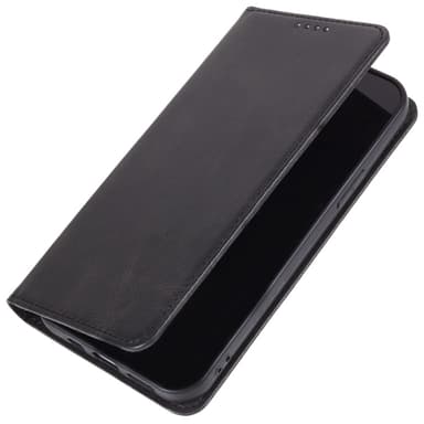 Lommebokstativ Telefondeksel til iPhone 15 Pro - Svart