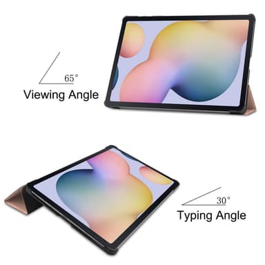 Slim Fit Dekseldeksel Til Samsung Galaxy Tab S7 Plus/S8 Plus - RoseGold