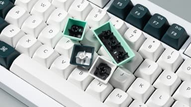 Keychron Q1 HE Shell White trådløst gamingtastatur