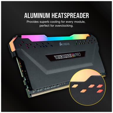 Corsair Vengeance Pro RGB DDR4 RAM 32GB 3600MT/s CL18