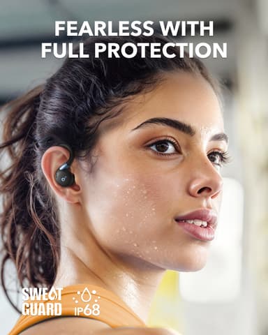 Soundcore Sport X20 helt trådløse in-ear hodetelefoner (sort)