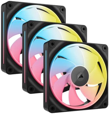 Corsair iCUE LINK LX120 RGB 120mm PWM vifte startsett (3-pakning)