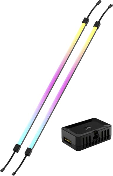 Corsair iCUE LINK LS350 Aurora RGB lysstripesett (2 stk.)