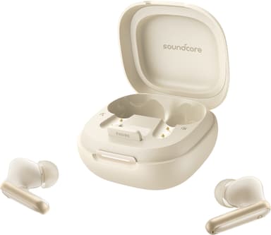 Soundcore P40i helt trådløse in-ear hodetelefoner (hvit)
