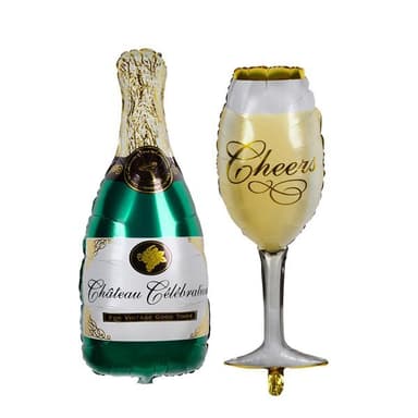 Partyballong - champagne