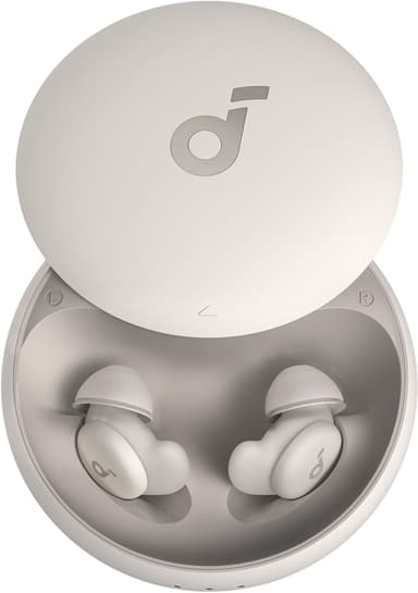 Soundcore Sleep A20 helt trådløse in-ear hodetelefoner (hvit)