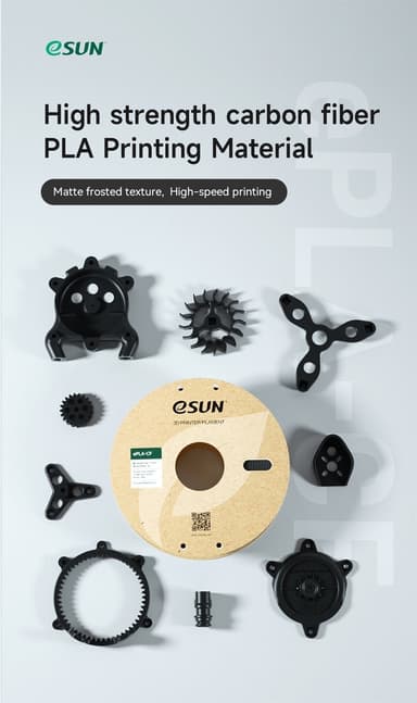 eSUN ePLA-CF 1.75mm - 1kg - Red