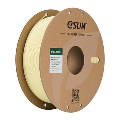 eSUN PLA-Matte 1.75mm 1kg - Almond Yellow