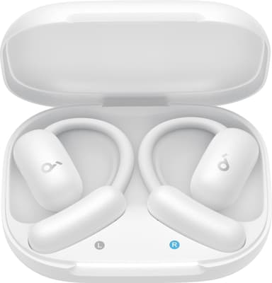 Soundcore AeroFit 2 helt trådløse in-ear hodetelefoner (hvit)