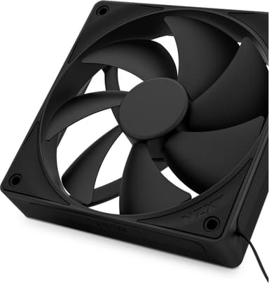 NZXT F120P V2 Static Pressure 120mm PWM vifte (sort)