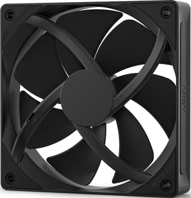 NZXT F120P V2 Static Pressure 120mm PWM vifte (sort)