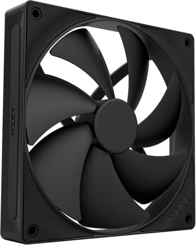 NZXT F140P V2 Static Pressure 140mm PWM vifte (sort)