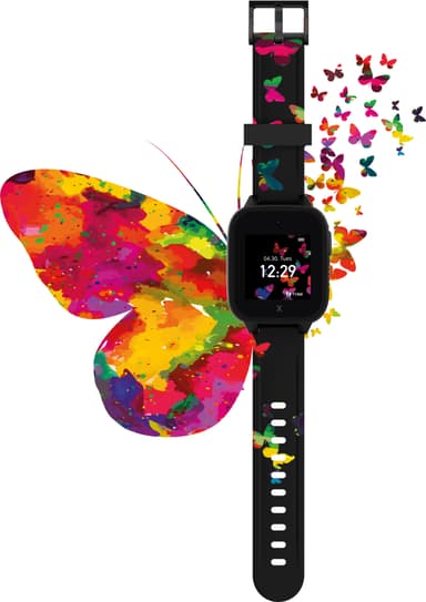 Xplora XGO3 klokkerem (Black Butterfly)