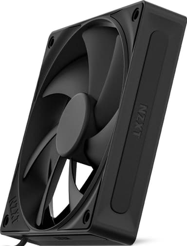 NZXT F120P V2 Static Pressure 120mm PWM vifte (sort)