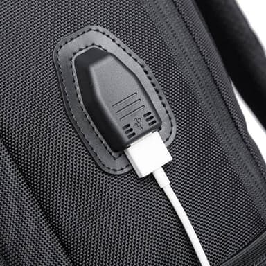 Ryggsekk med USB- og lydutgang - 40x20x50 cm